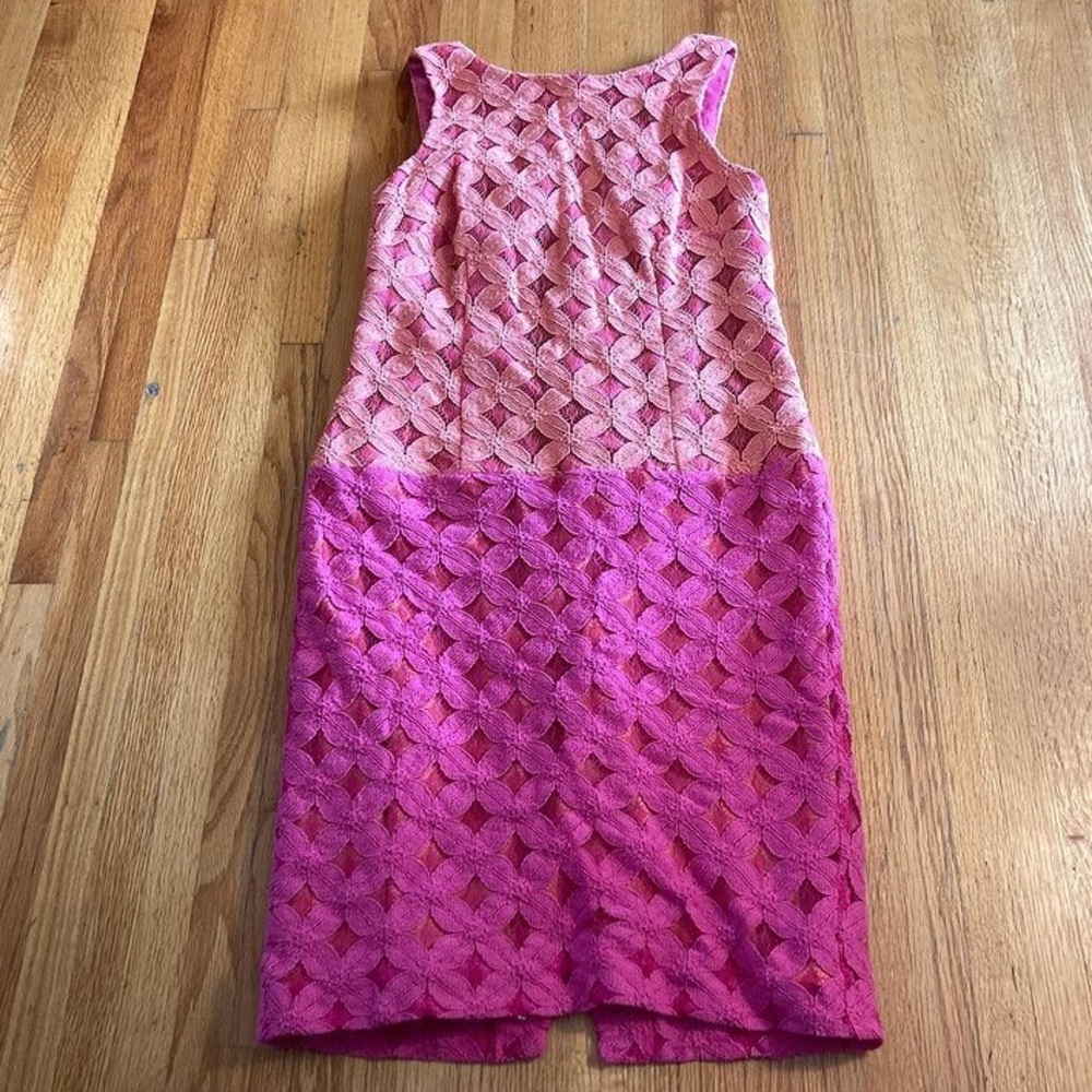 Chetta B colour-blocked sleeveless dress